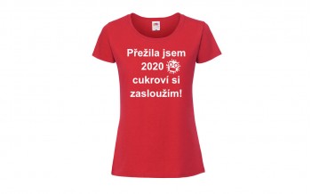 Dámské tričko - zásluhy