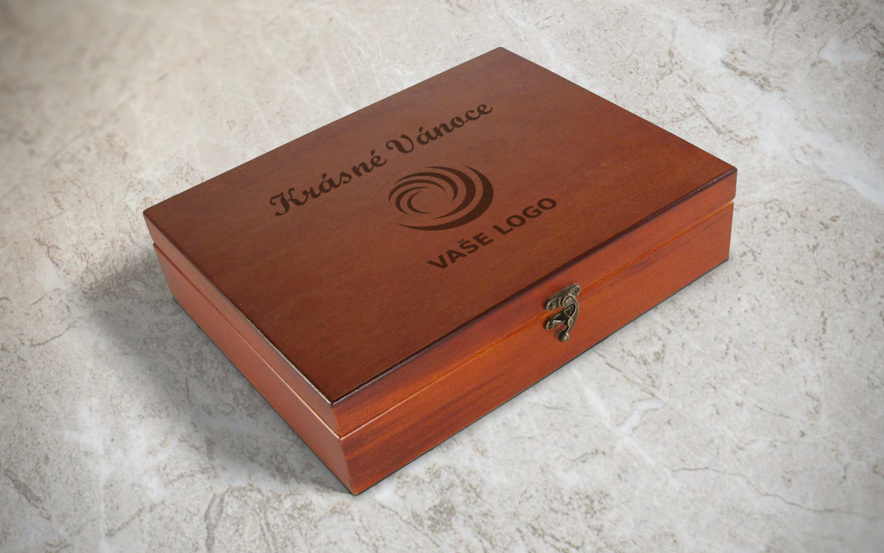 dárkové balení s gravírováním